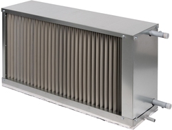 Охладитель водяной для прямоугольных каналов SHUFT WHR-W 800x500-4