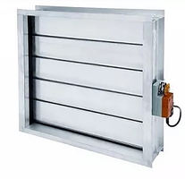 Клапан воздушный с подставкой под электропривод SHUFT GRUNER DCGAr 160+227-230-05